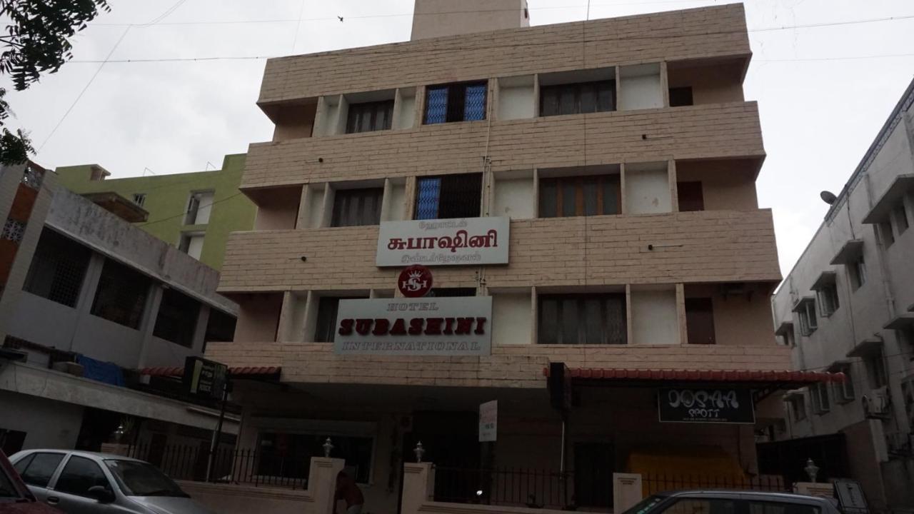 Hotel Subashini International Chennai Ngoại thất bức ảnh